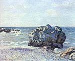 Langland Bay with Rocks 
